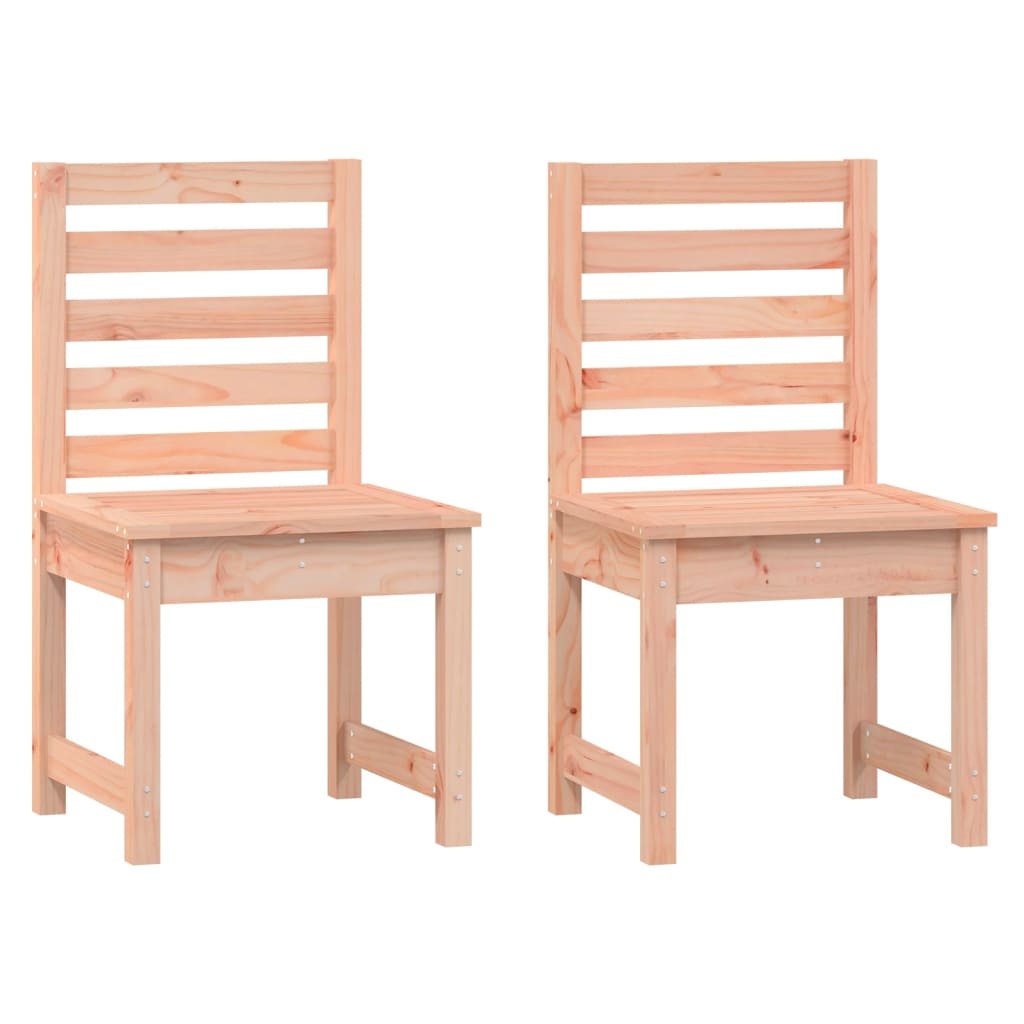 VidaXL Tuinstoelen 2 st 40,5x48x91,5 cm massief douglashout