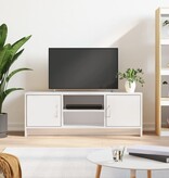 vidaXL Tv-meubel 102x30x37,5 cm bewerkt hout hoogglans wit