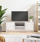 VidaXL Tv-meubel 102x30x37,5 cm bewerkt hout hoogglans wit