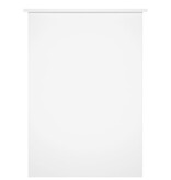 VidaXL Bureau 100x55x75 cm bewerkt hout hoogglans wit