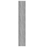 vidaXL Boekenkast 80x30x189 cm bewerkt hout grijs sonoma eikenkleurig