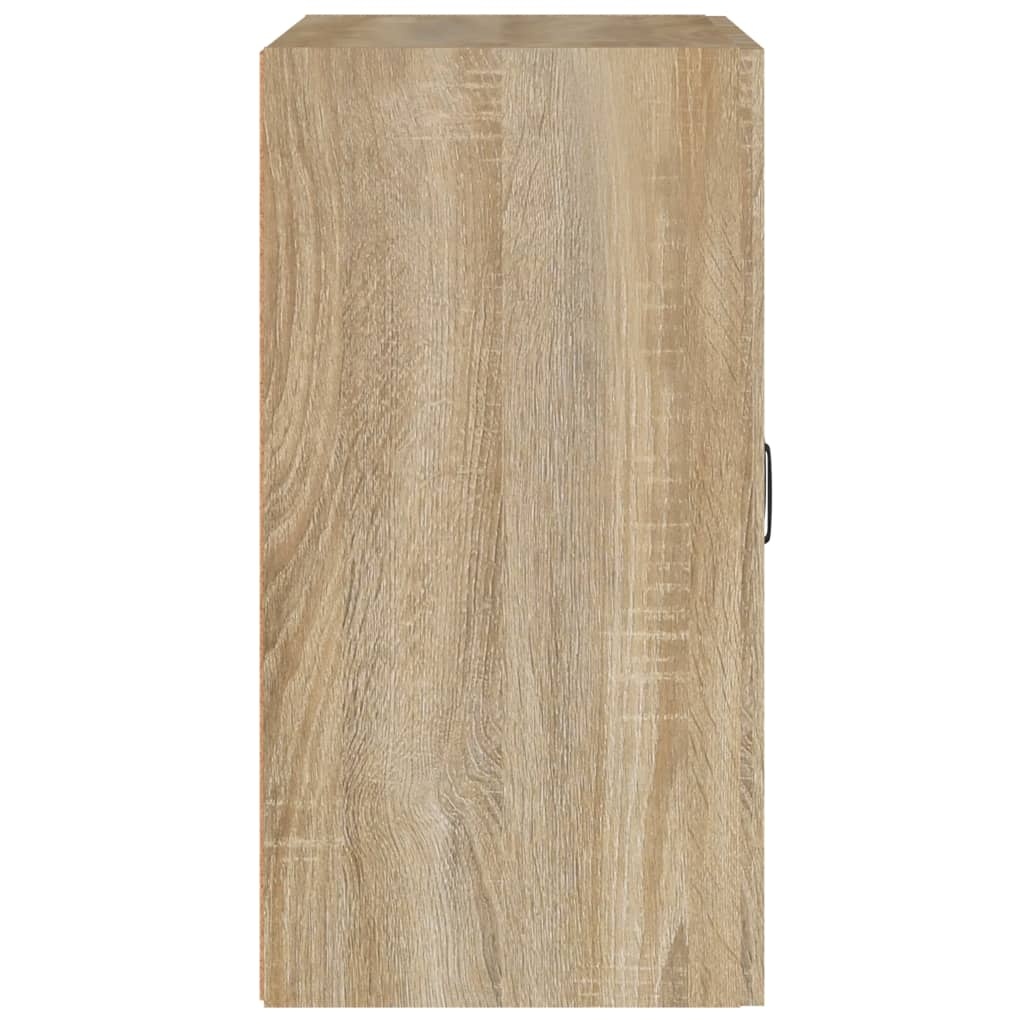 Hangkast 60x31x60 cm bewerkt hout sonoma eikenkleurig