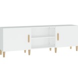 VidaXL Tv-meubel 150x30x50 cm bewerkt hout wit
