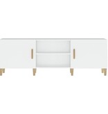 VidaXL Tv-meubel 150x30x50 cm bewerkt hout wit