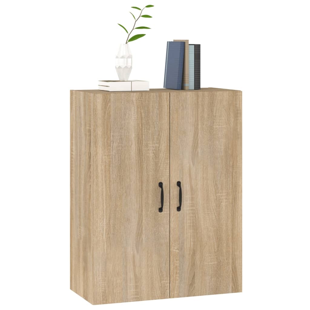 VidaXL Hangkast 69,5x34x90 cm bewerkt hout sonoma eikenkleurig