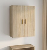 VidaXL Hangkast 69,5x34x90 cm sonoma eikenkleurig