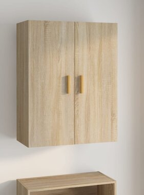 VidaXL Hangkast 69,5x34x90 cm sonoma eikenkleurig