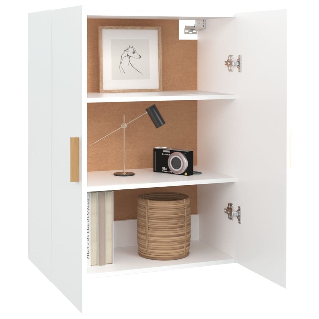 VidaXL Hangkast 69,5x34x90 cm wit