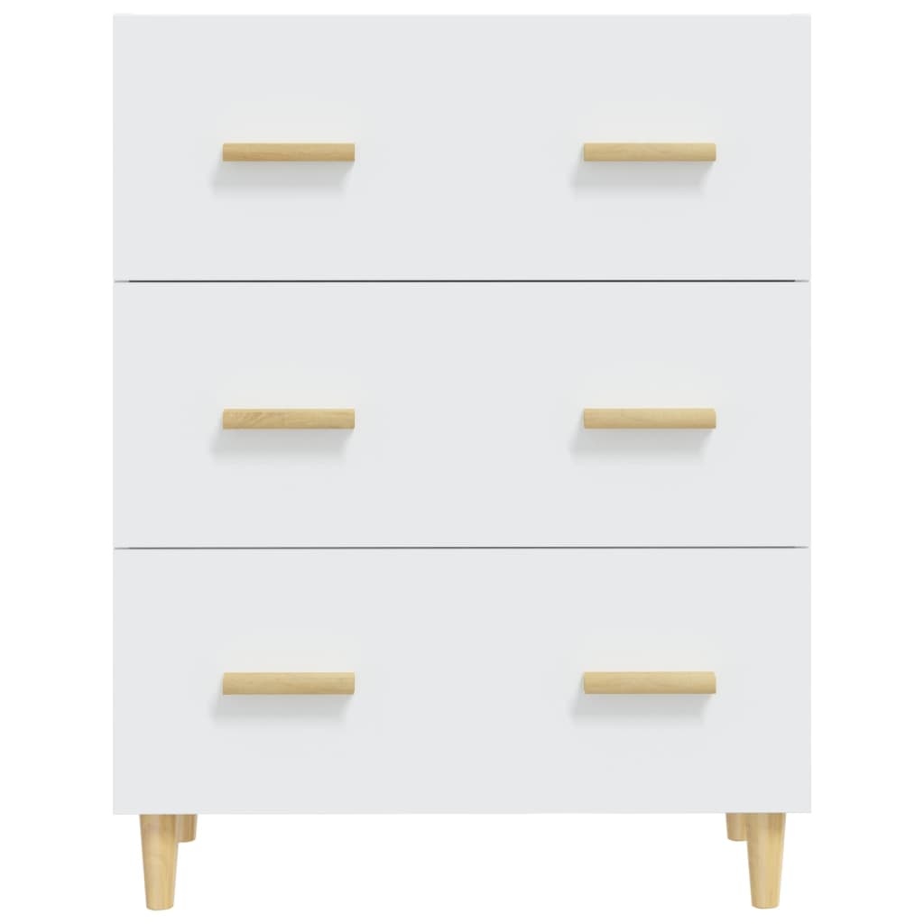 VidaXL Dressoir 70x34x90 cm bewerkt hout wit