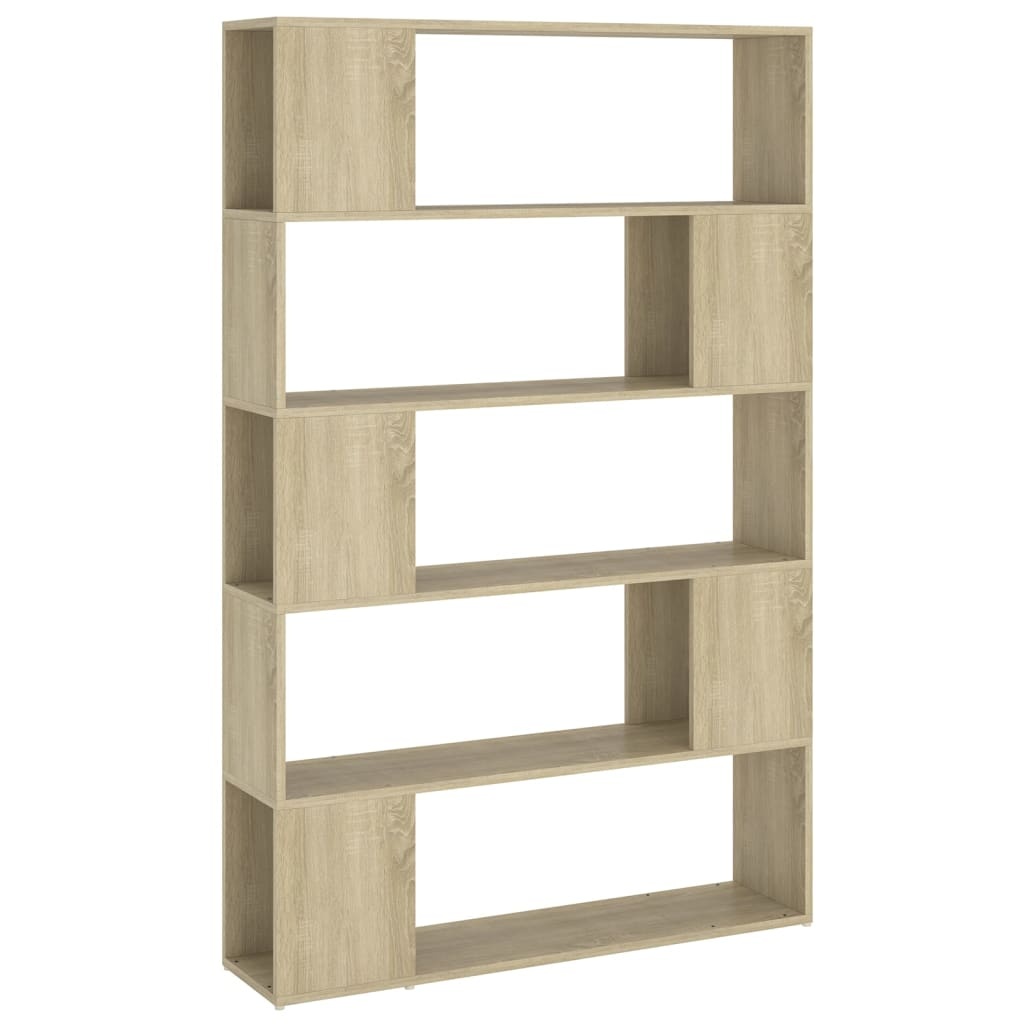 VidaXL Boekenkast/kamerscherm 100x24x155 cm spaanplaat sonoma eiken