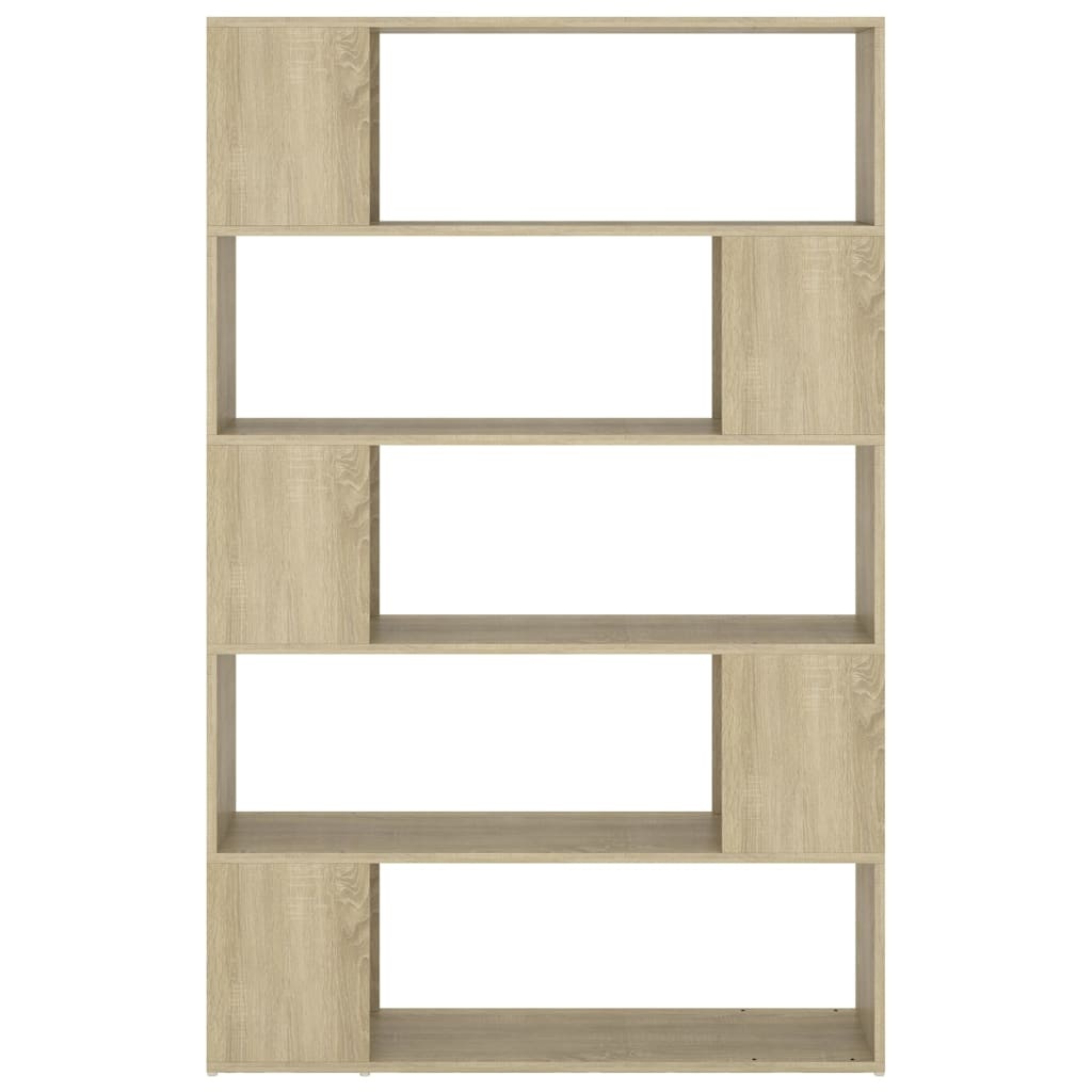 VidaXL Boekenkast/kamerscherm 100x24x155 cm spaanplaat sonoma eiken