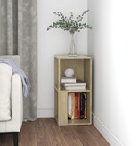 VidaXL Hoekkast 33x33x67 cm spaanplaat sonoma eikenkleurig