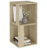 VidaXL Hoekkast 33x33x67 cm spaanplaat sonoma eikenkleurig