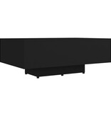 VidaXL Salontafel 85x55x31 cm spaanplaat zwart