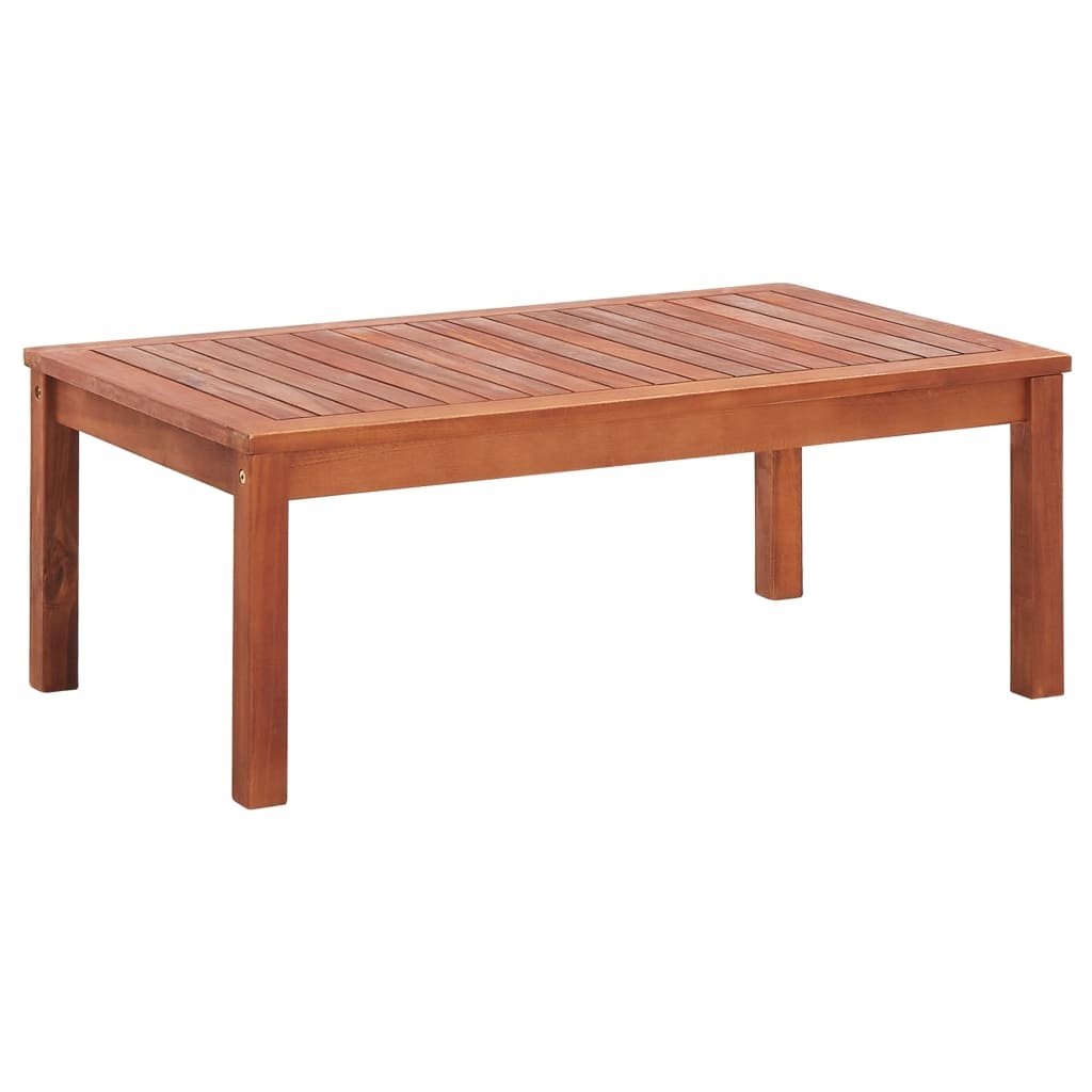 VidaXL 4-delige Loungeset massief acaciahout