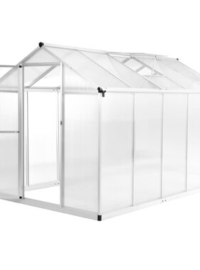 vidaXL Tuinkas 11,19 m³ 302x190x195 cm aluminium