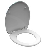 vidaXL Toiletbril met soft-close FALLEN LEAF