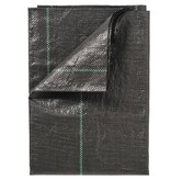 Worteldoek 2x10 m zwart