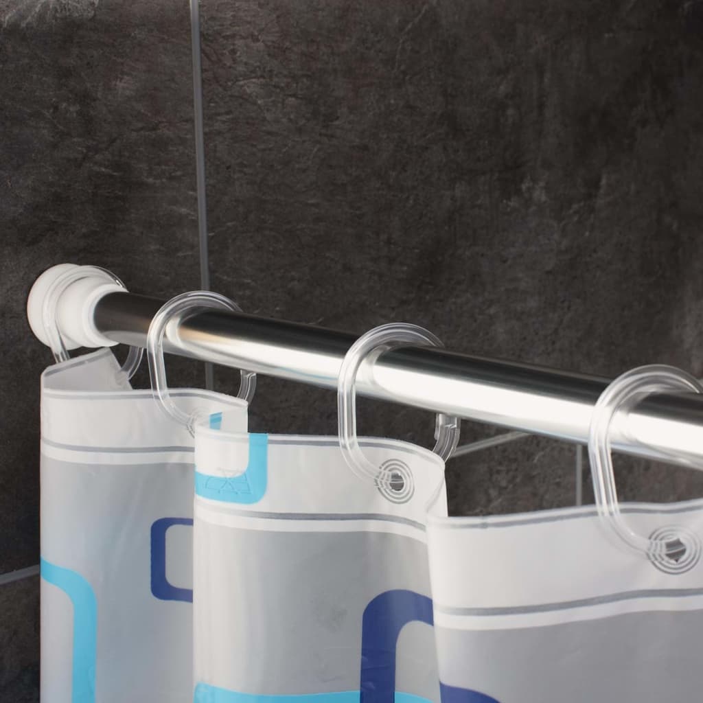 Douchegordijn Vinyl zwart Kantoormeubelen Plus