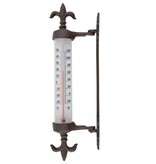 vidaXL Raamkozijnthermometer gietijzer