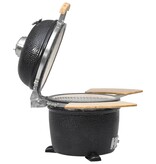 vidaXL Kamado barbecue grill smoker keramisch 44 cm