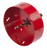 vidaXL Gatenzaag 127 mm rood 5495000