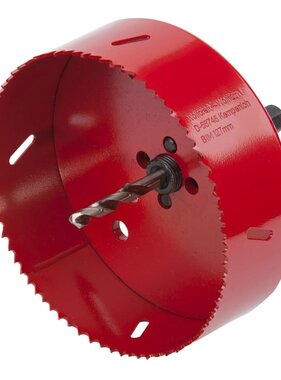 vidaXL Gatenzaag 127 mm rood 5495000