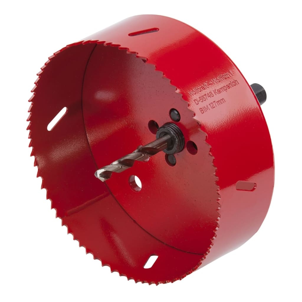 vidaXL Gatenzaag 127 mm rood 5495000