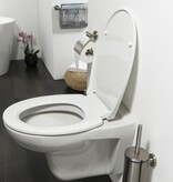 vidaXL toiletbril Pasadena thermoplast wit 250010646