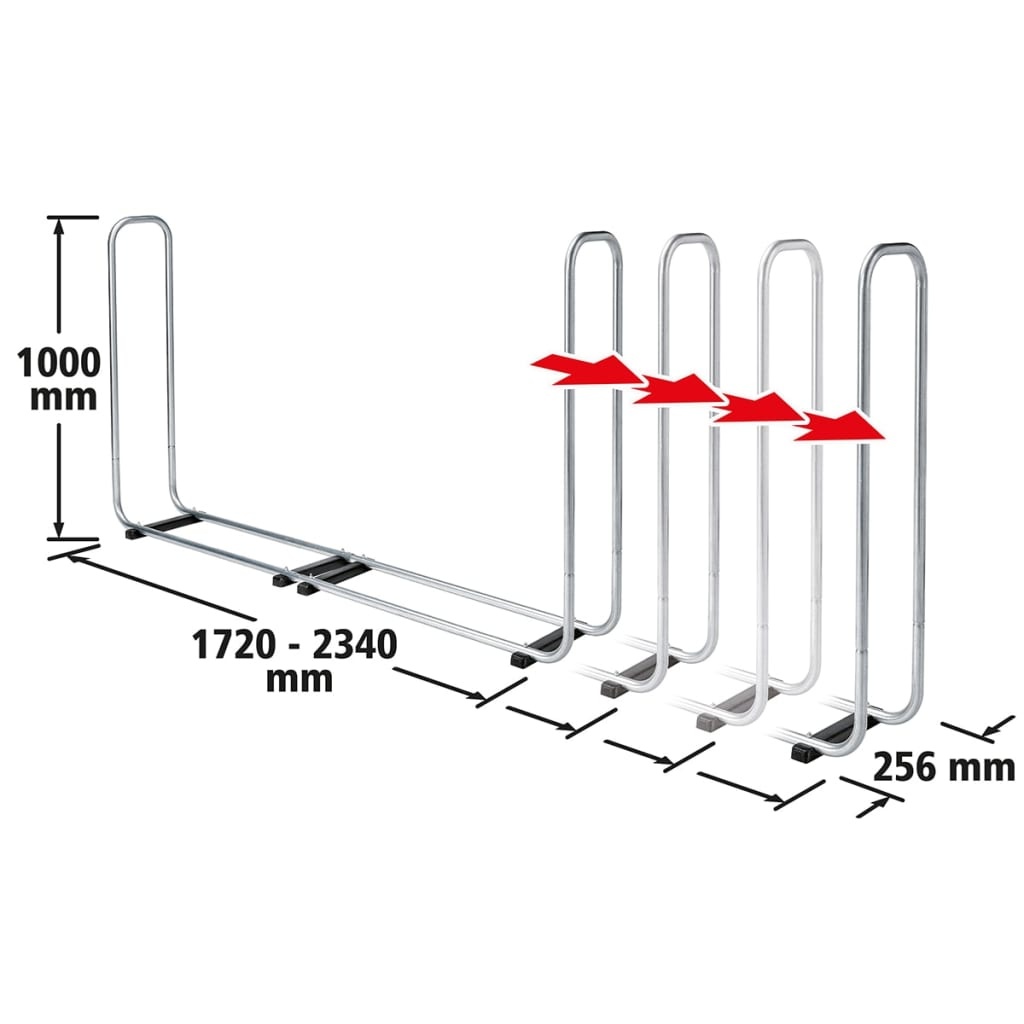 vidaXL Stapelhulp voor houtopslag 5122000