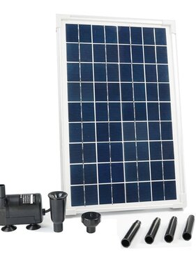 vidaXL Solarmax 600 Set met zonnepaneel en pomp 1351181