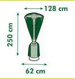 Beschermhoes voor terrasverwarmers 250x128x62 cm