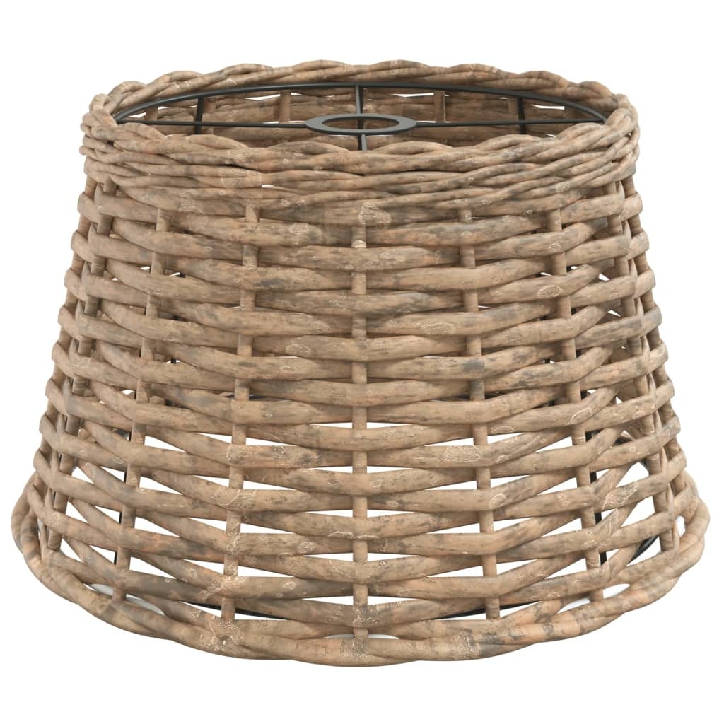 Lampenkap Ø38x23 cm wicker bruin