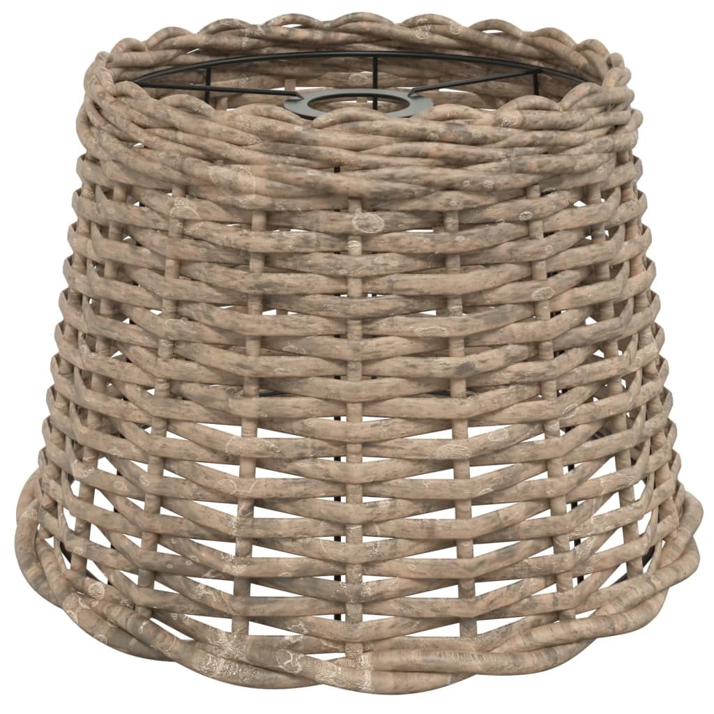 Lampenkap Ø30x20 cm wicker bruin