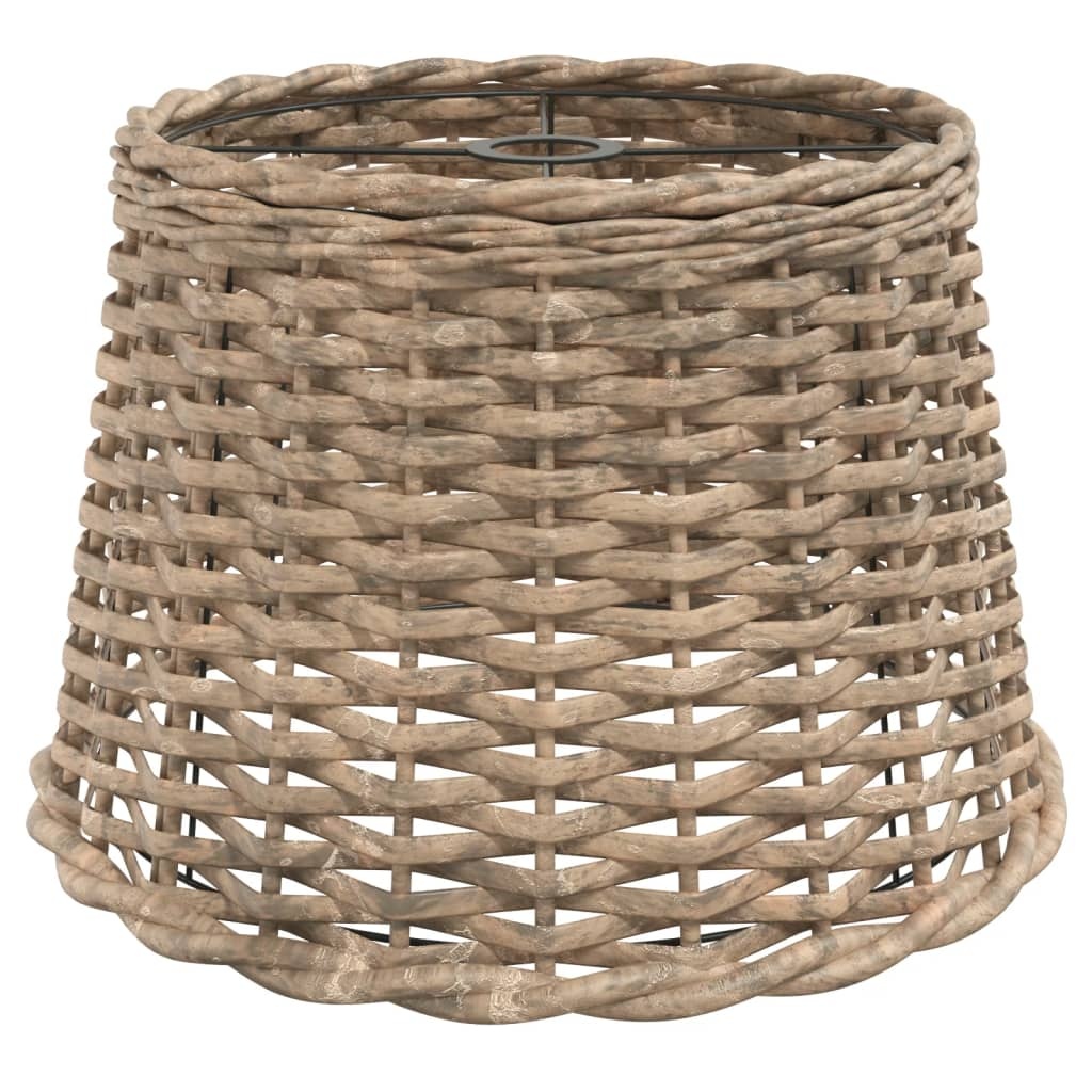 Plafondlampenkap Ø40x26 cm wicker bruin