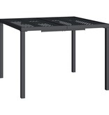 vidaXL Tuintafel 100x100x72 cm staal antracietkleurig