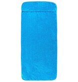 vidaXL Strandhanddoeken 2 st 400 g/m² 75x200 cm stof turquoise