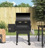 vidaXL Pelletbarbecue 94 cm ijzer zwart