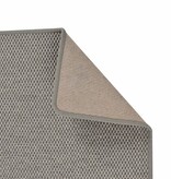 vidaXL Tapijtloper 50x100 cm sisal-look zilverkleurig