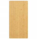 vidaXL Tafelblad 40x80x2,5 cm bamboe