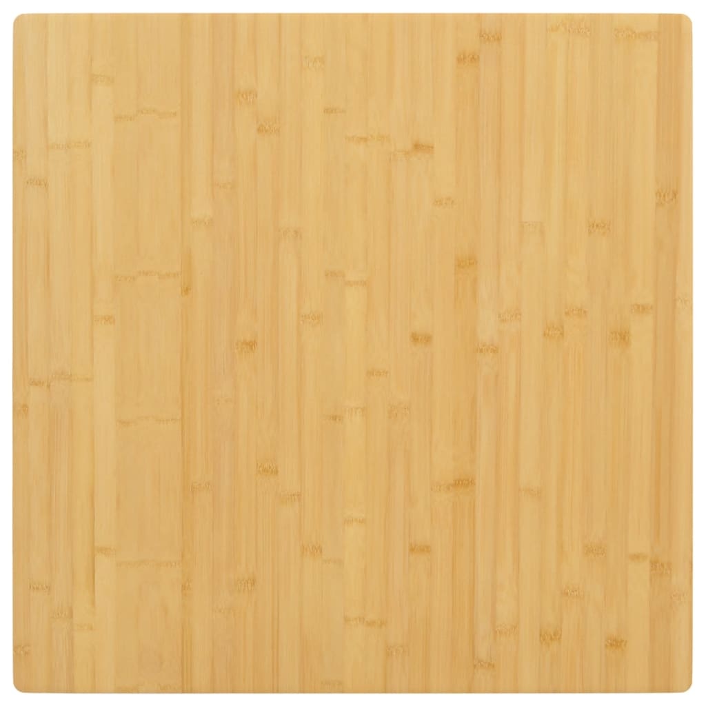 vidaXL Tafelblad 90x90x1,5 cm bamboe