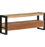 vidaXL Tv-meubel 120x30x45 cm massief mangohout