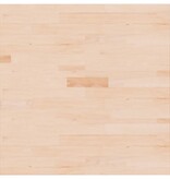 vidaXL Tafelblad vierkant 70x70x1,5 cm onbehandeld massief eikenhout