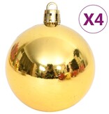 vidaXL 108-delige Kerstballenset goud en rood