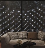 vidaXL Kerstnetverlichting 544 LED's binnen en buiten 4x4 m koudwit