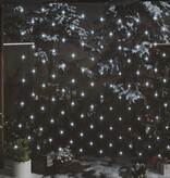 vidaXL Kerstnetverlichting 306 LED's binnen en buiten 3x3 m koudwit