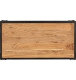 vidaXL Salontafel 90x45x35 cm massief acaciahout