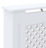 vidaXL Radiatorombouw 78 cm MDF wit