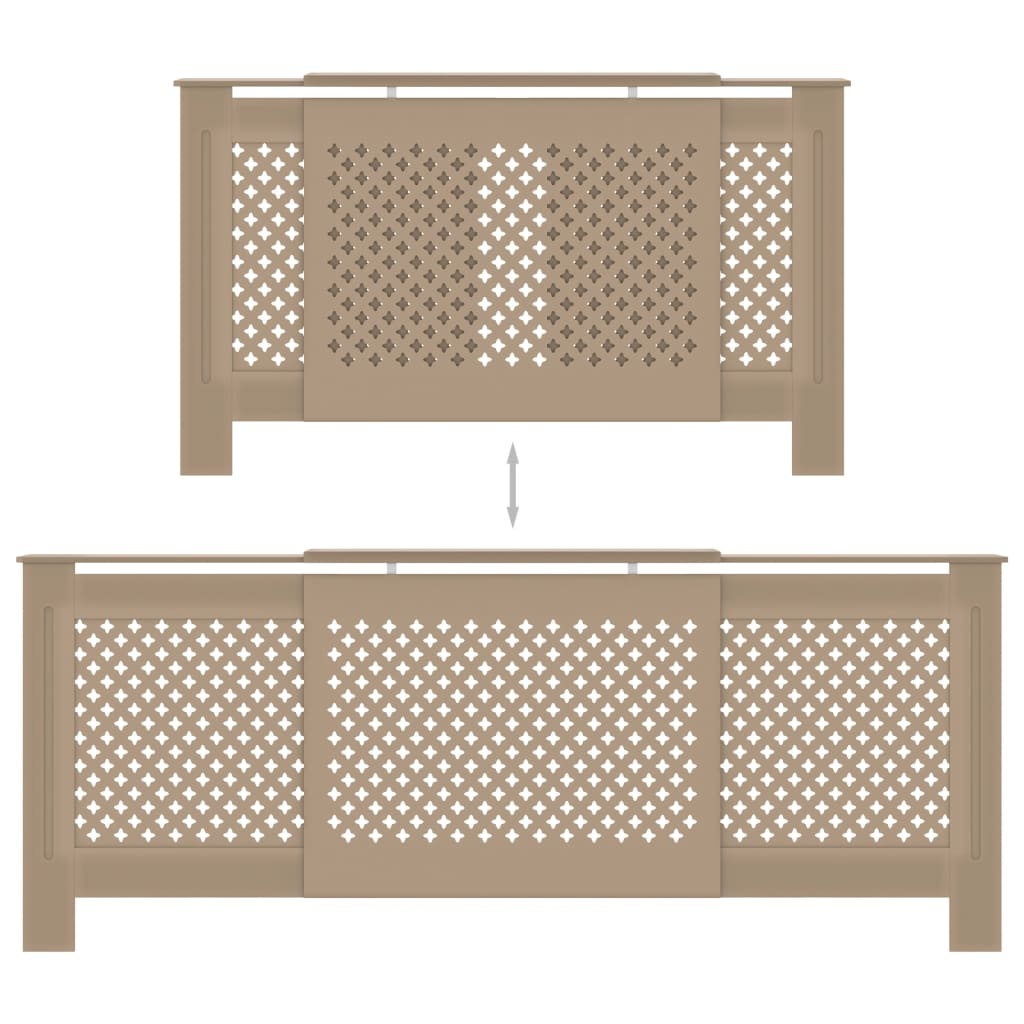 vidaXL Radiatorombouw 205 cm MDF