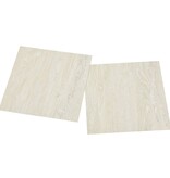 Vloerplanken zelfklevend 55 st 5,11 m² PVC crème